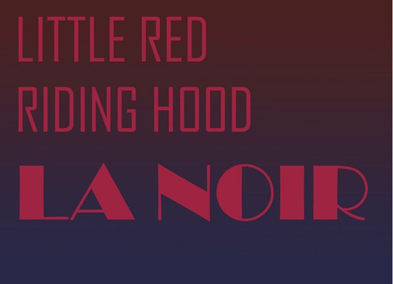 Drawings: Red Little Hood Noir